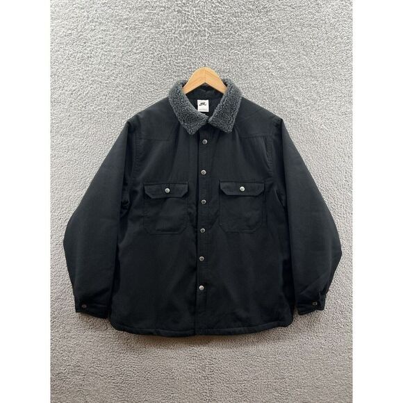 Nike SB Padded Flannel Skate Jacket Unisex Size Large (FQ0512-010)